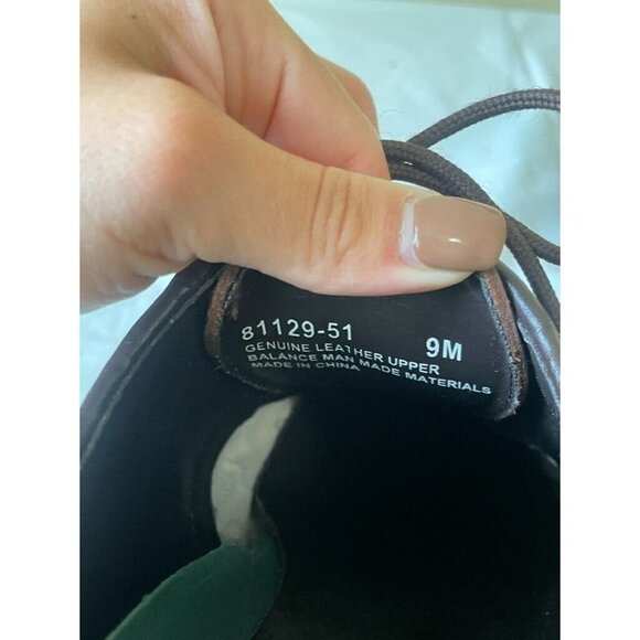 Nunn Bush Men's Gordon Brown Smooth oxford  size 9 M  #81129-51 - Picture 14 of 16